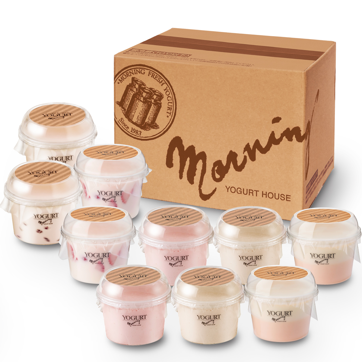 【SPR-10】春めく季節のヨーグルト10個セット