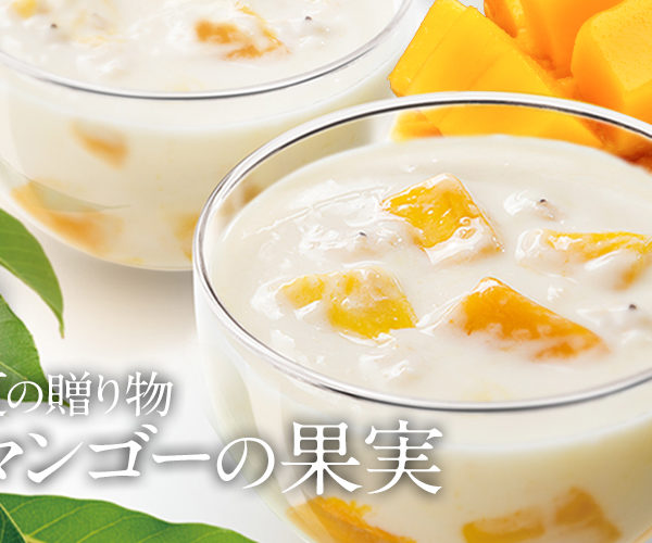 8月10日お届け開始！夏の贈り物「マンゴーの果実」ギフトのご予約受付中です。